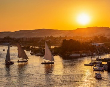 Felucca sailing experience around Elephantine Island,